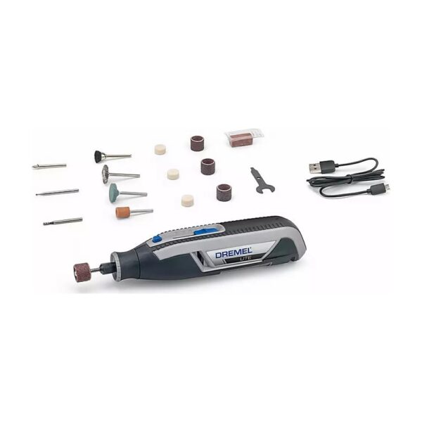 Dremel Lite Cordless 15 Accessories Multi Drill Kit