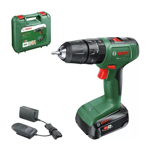BOSCH 06039D8170 1.5Ah Cordless Combi Drill - 18V