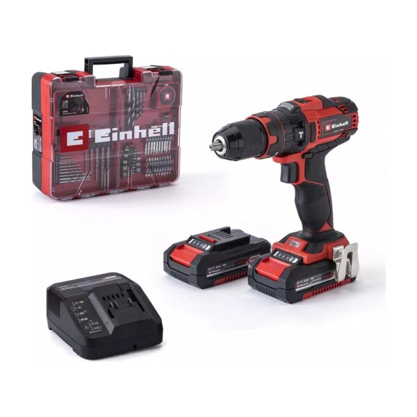 Einhell Power X-Change 64 Pieces Cordless Combi Drill Set