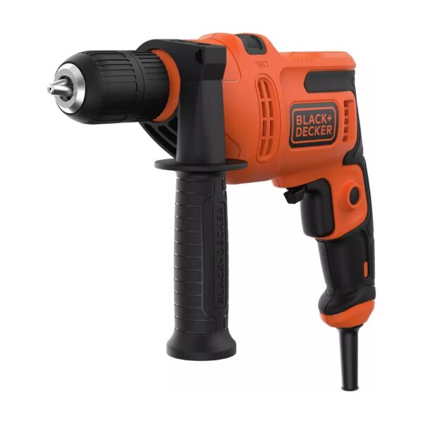 Black + Decker Keyless Corded Hammer Drill - 500W