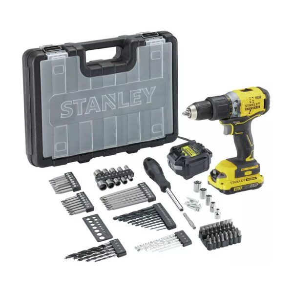 Stanley Fatmax 18V Cordless Brushless Hammer Drill Set